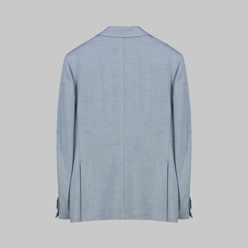 Matteo Ekstra Slim Fit Açık Mavi Ceket - INTERVIEW