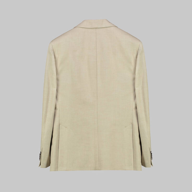 Matteo Ekstra Slim Fit Bej Ceket - 3