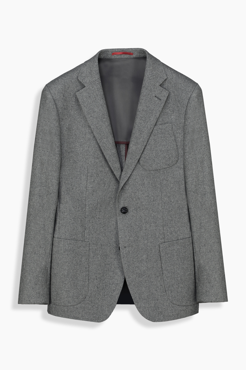 Matteo Slim Fit Gri Ceket - 1