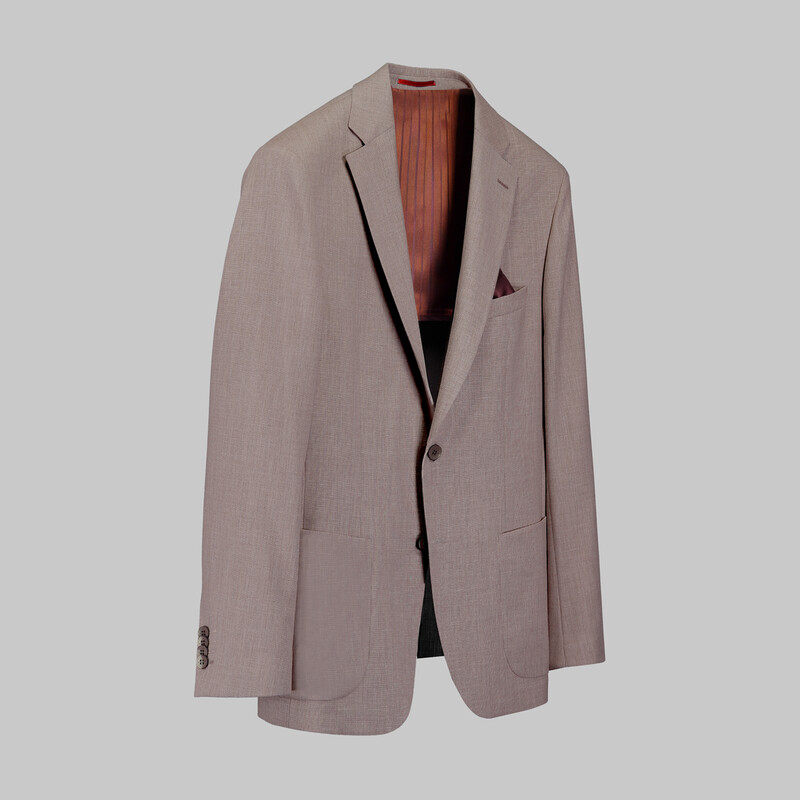 Matteo Ekstra Slim Fit Mürdüm Ceket - INTERVIEW