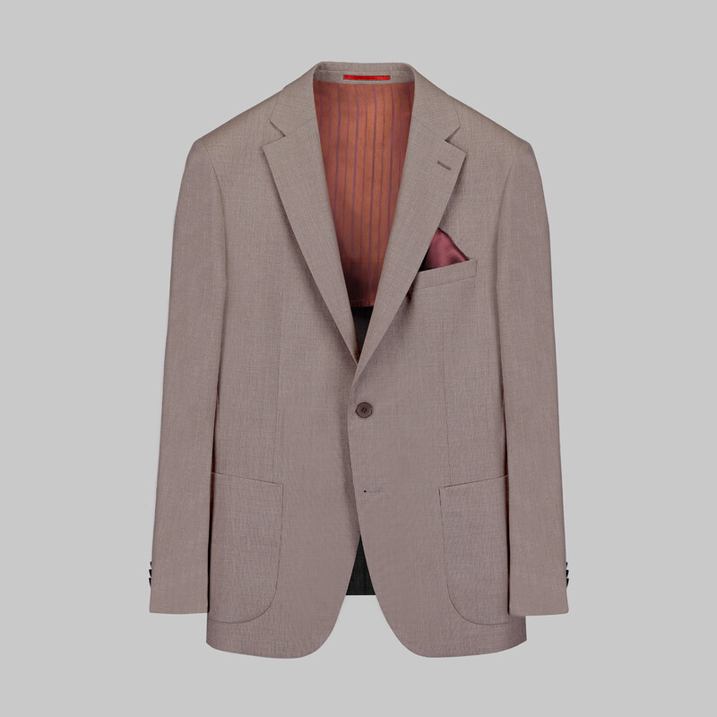 Matteo Ekstra Slim Fit Mürdüm Ceket 