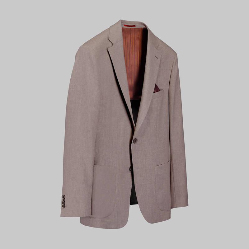 Matteo Ekstra Slim Fit Mürdüm Ceket - 2