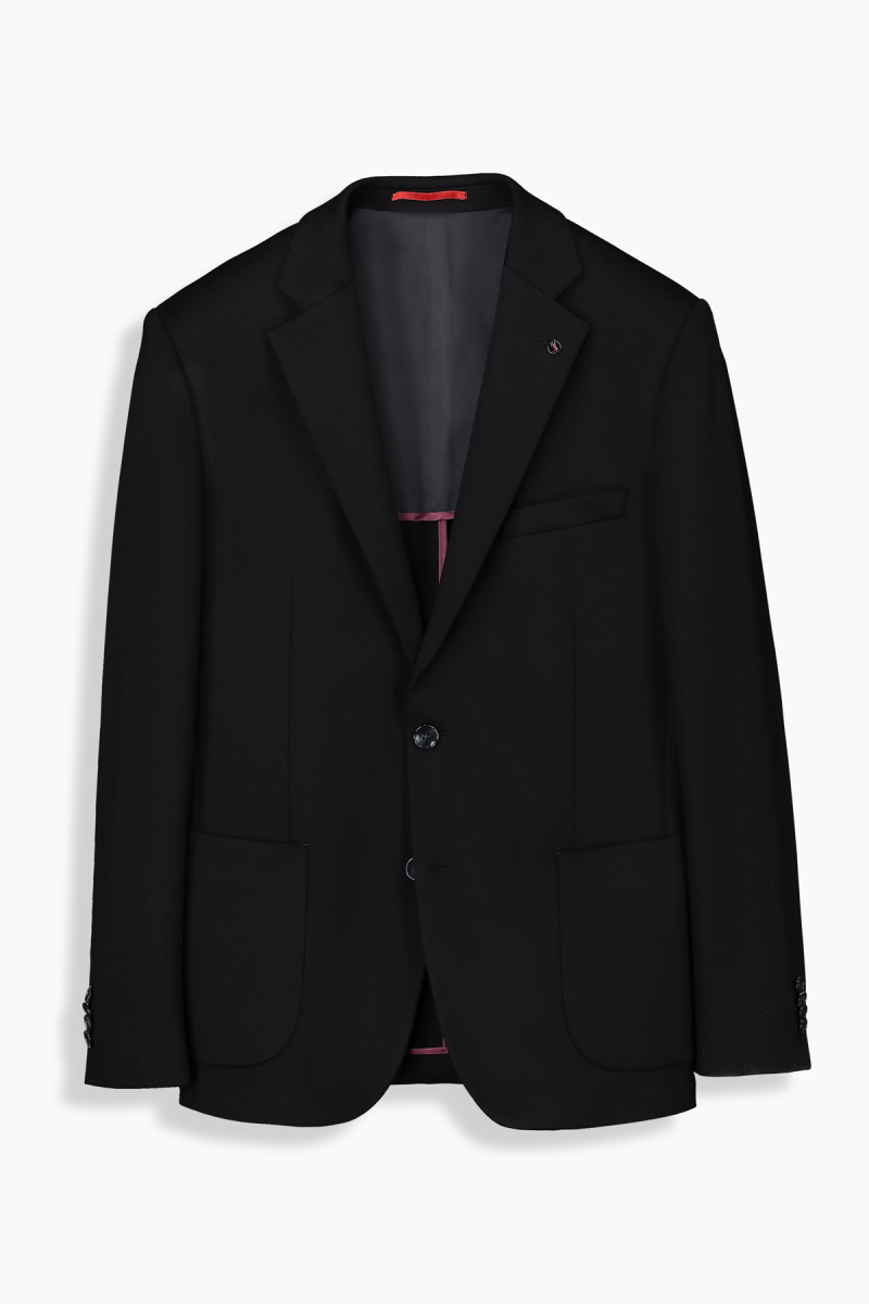 Matteo Slim Fit Siyah Ceket - 1