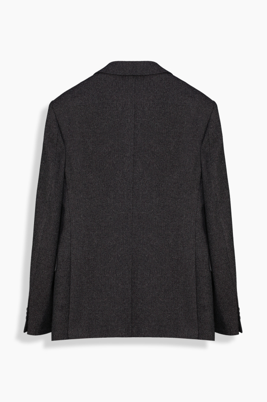 Matteo Slim Koyu Gri Ceket - INTERVIEW