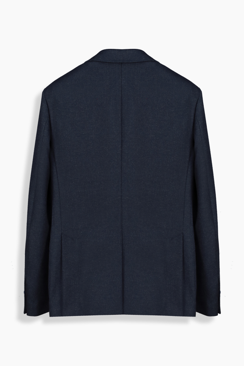 Matteo Slim Koyu Lacivert Ceket - 2