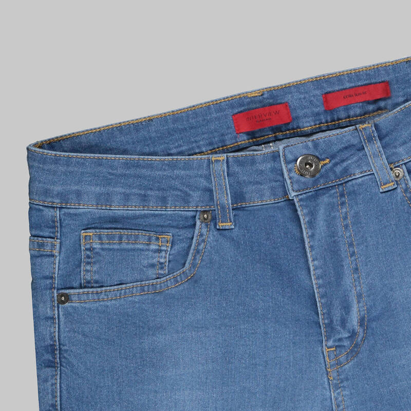 Maverick Slim Fit Mavi Denim Pantolon - 4