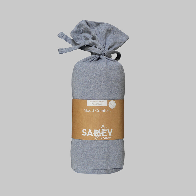 Medulas Fitted Çarşaf Tek Kişilik Açık Mavi 