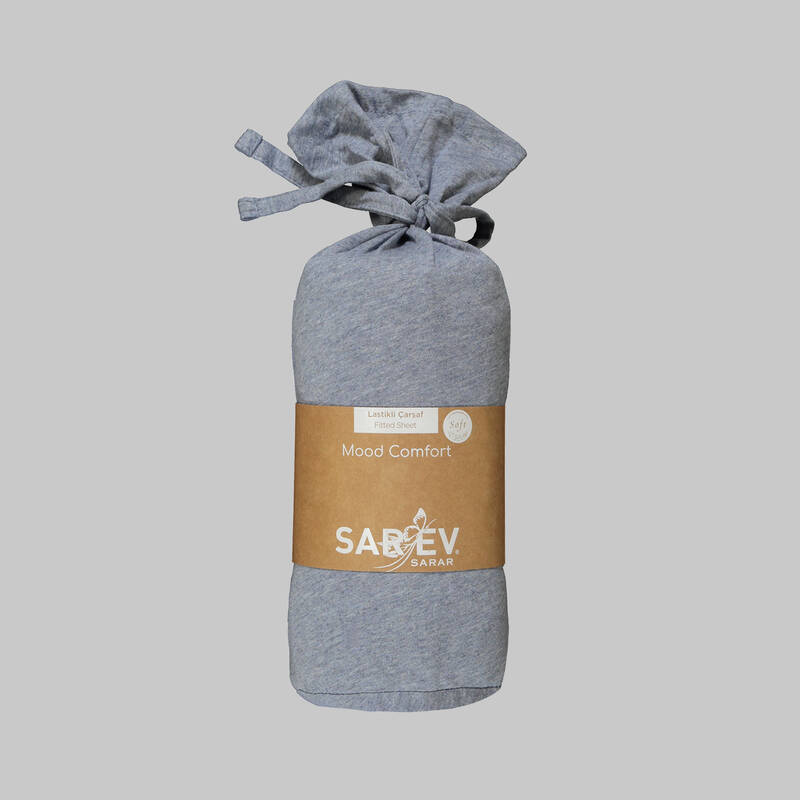 Medulas Fitted Çarşaf Tek Kişilik Açık Mavi - 1