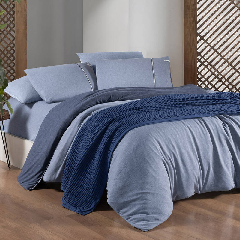 Medulas Çift Kişilik Nevresim Takımı Mavi - 1