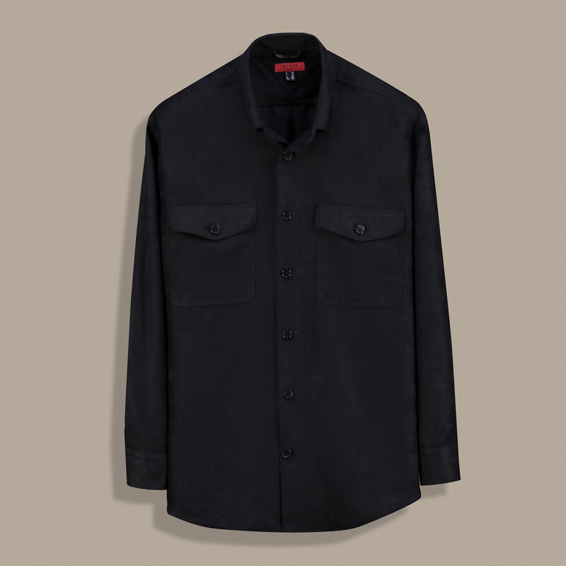 Merino Tech Siyah Mont 