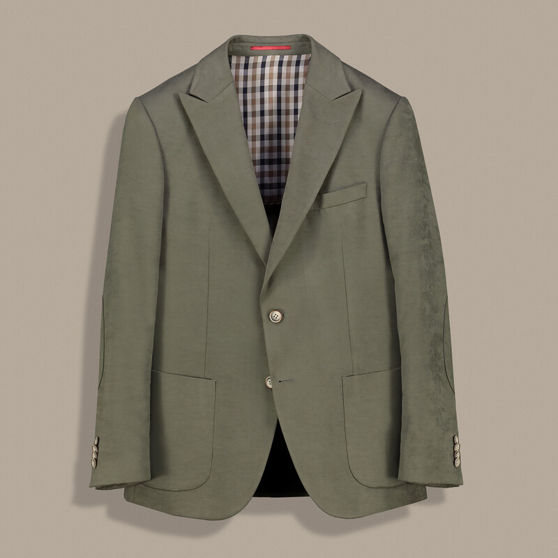 Mertens Extra Slim Fit Açık Yeşil Ceket 