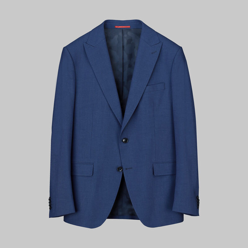 Mertens Resta Slim Fit Açık Lacivert Takım Elbise 