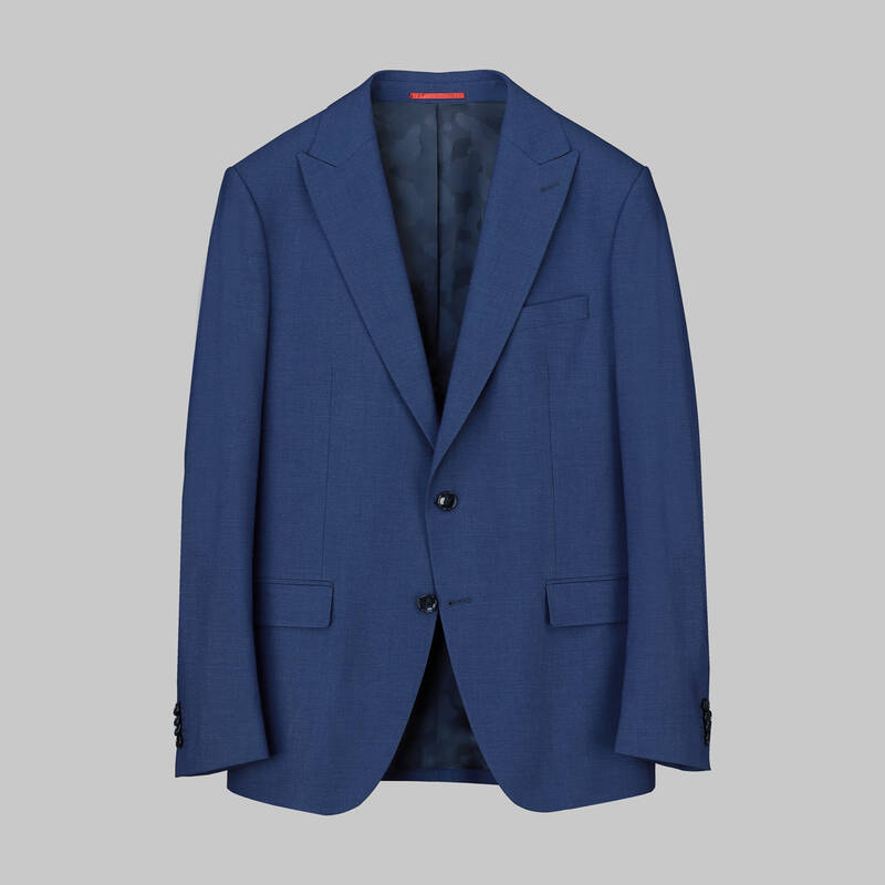 Mertens Resta Slim Fit Açık Lacivert Takım Elbise - 1