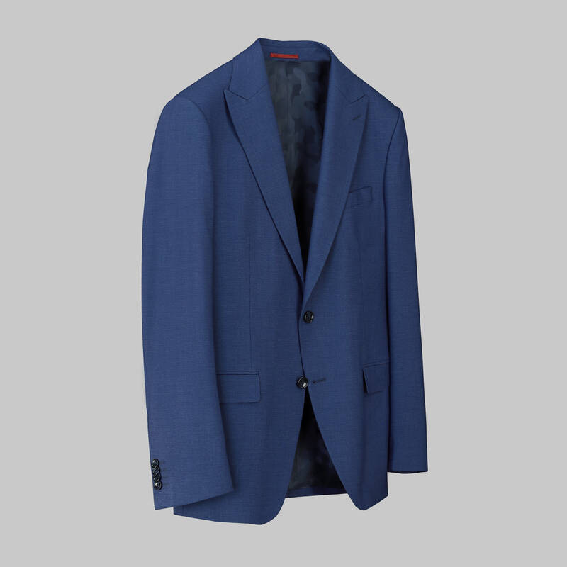 Mertens Resta Slim Fit Açık Lacivert Takım Elbise - 2