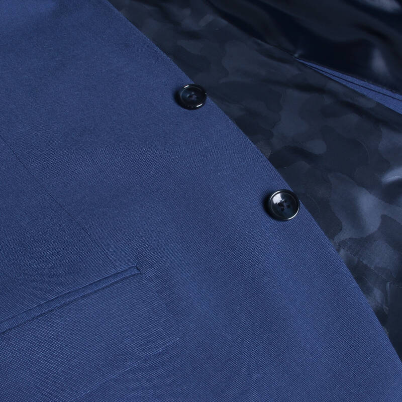 Mertens Resta Slim Fit Açık Lacivert Takım Elbise - 4