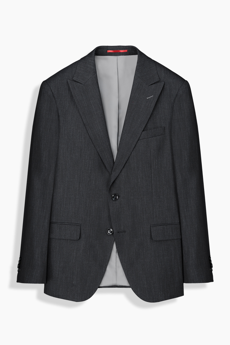 Mertens Slim Fit Siyah Takım Elbise - 1