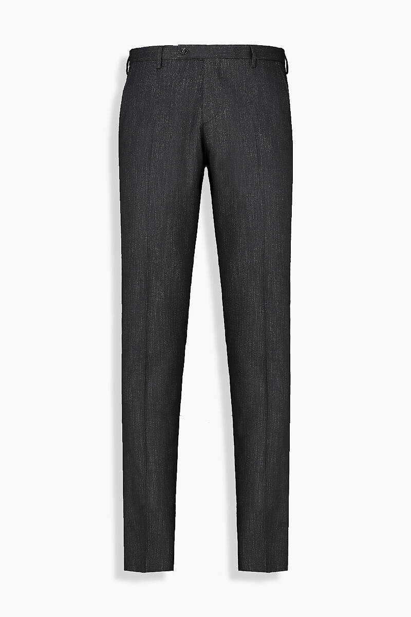 Mertens Slim Fit Siyah Takım Elbise - 3