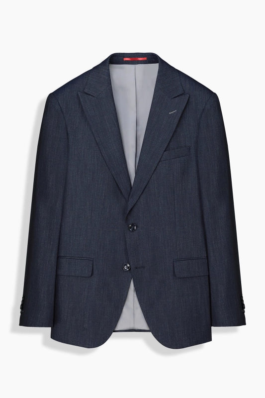 Mertens Slim Koyu Lacivert Takım Elbise 