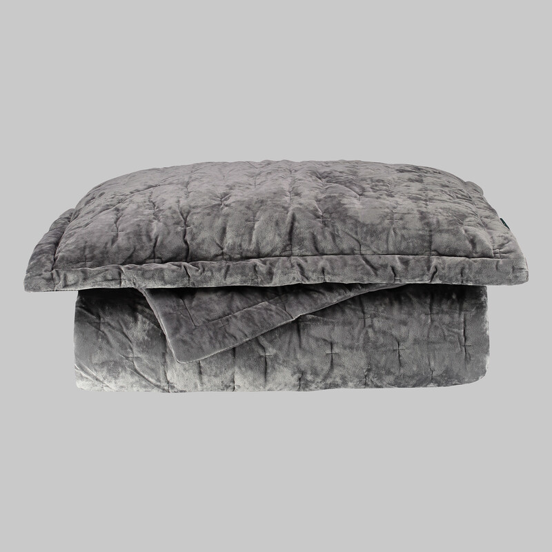 Metis Yatak Örtüsü Seti Gri - SAREV