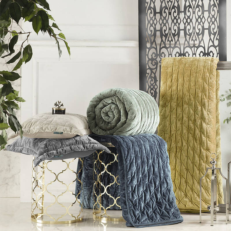 Metis Yatak Örtüsü Seti Somon - 3