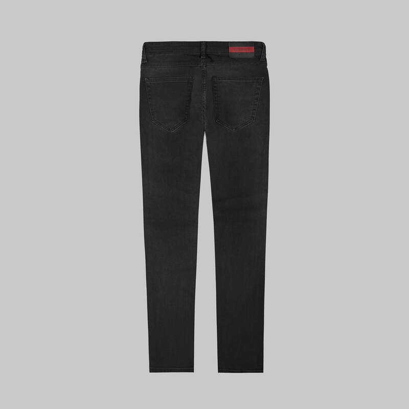 Midas Pamuklu Dar Kesim Antrasit Denim Pantolon - 2