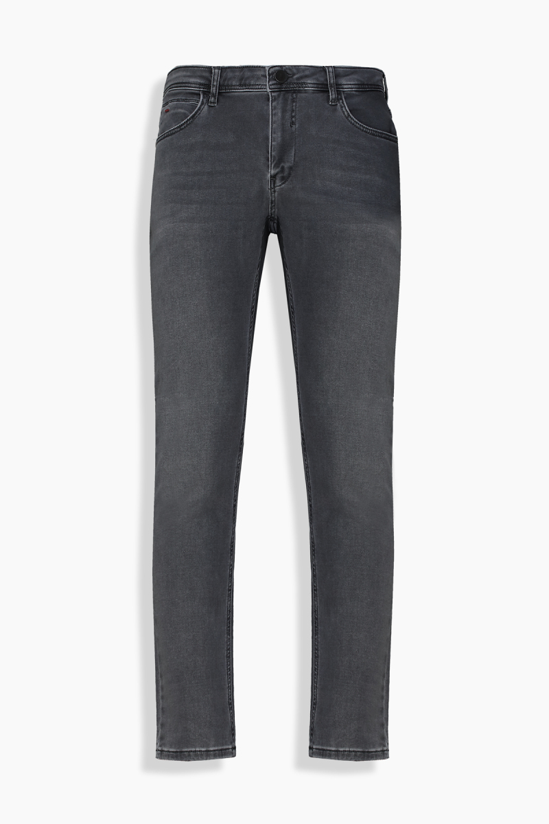 Midas Relax Fit Örme Gri Kot Pantolon - 1