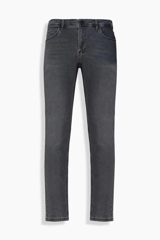 Midas Relax Fit Örme Gri Kot Pantolon 