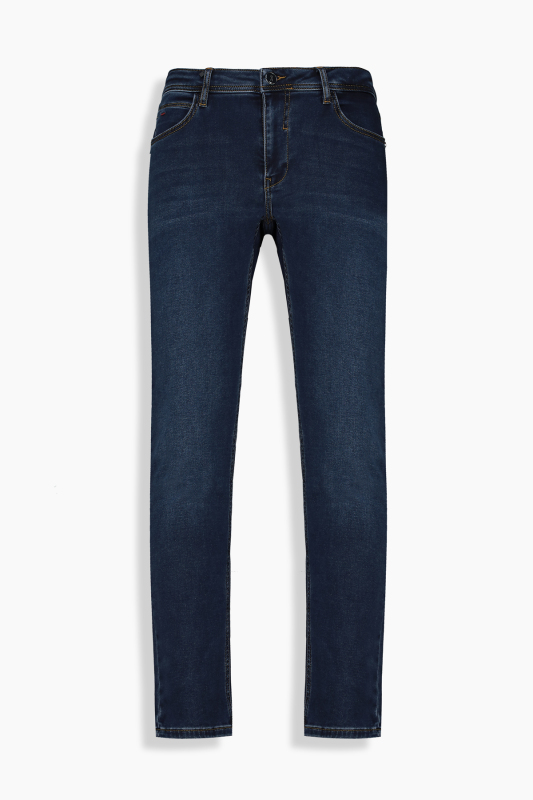 Midas Relax Fit Örme Açık Lacivert Kot Pantolon 