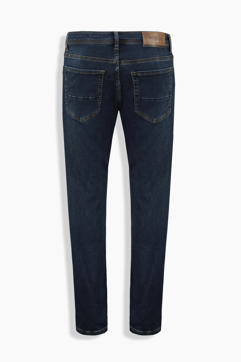 Midas Relax Fit Örme Petrol Rengi Kot Pantolon - 2