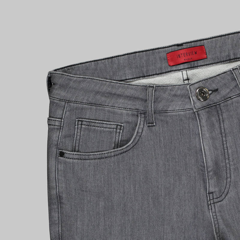 Midas Slim Fit Koyu Gri Erkek Jean Pantolon - 4