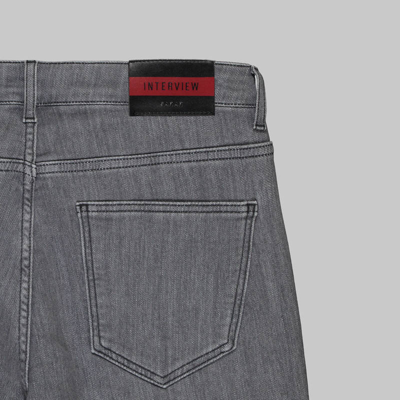 Midas Slim Fit Koyu Gri Erkek Jean Pantolon - 5