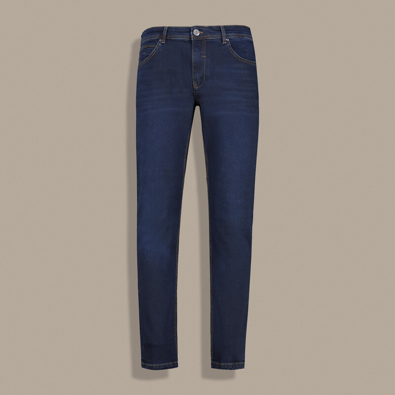 Midas Slim Fit Lacivert Erkek Jean Pantolon - INTERVIEW