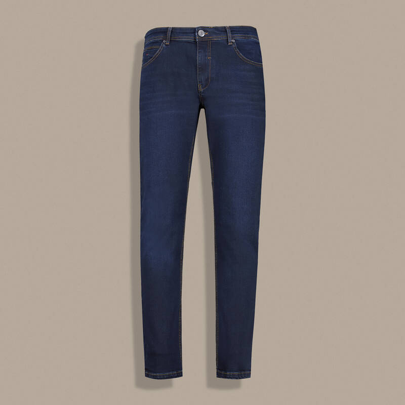Midas Slim Fit Lacivert Erkek Jean Pantolon - 1