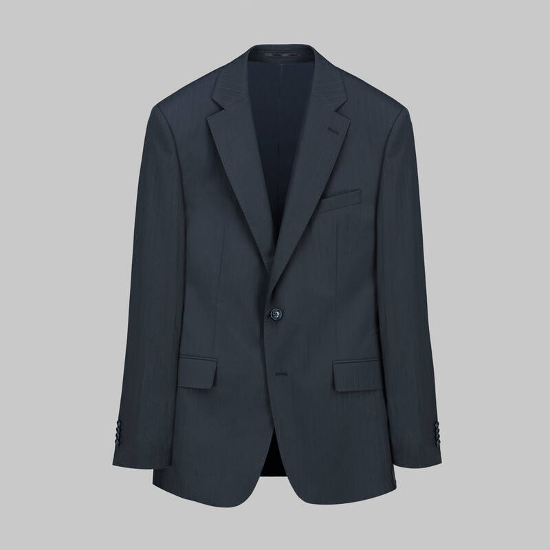 Milano Benon Slim Fit Koyu Lacivert Pamuklu Takım - 1
