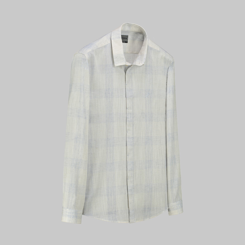 Minor Kareli Mavi Gömlek - INTERVIEW