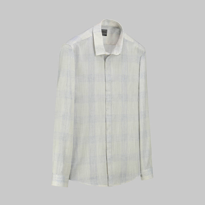 Minor Kareli Mavi Gömlek - 2