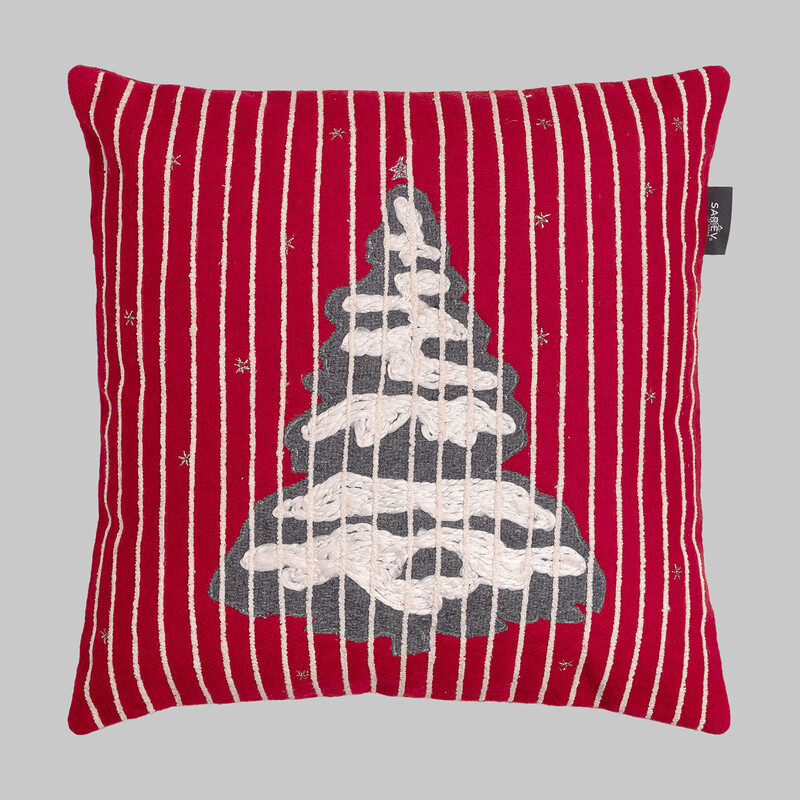 Mirella Kırmızı Kırlent 45X45 