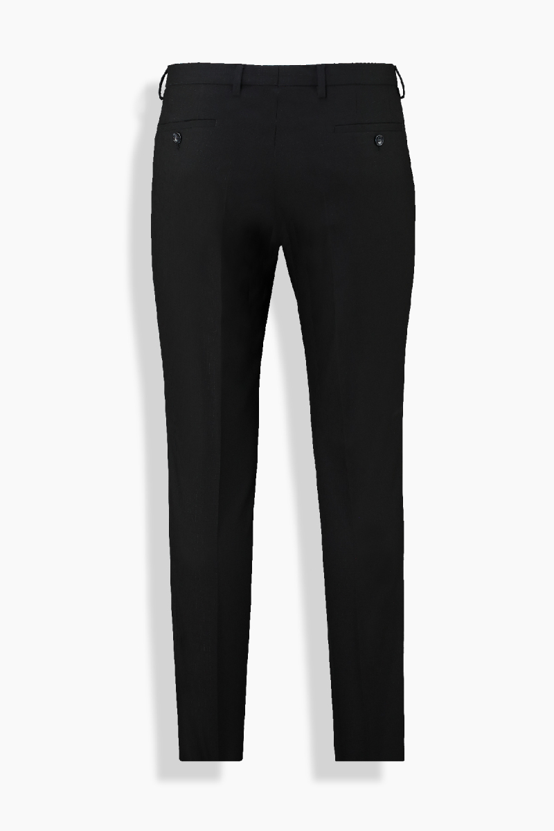 Moneta Resta Relax Fit Siyah Kruvaze Takım Elbise - 5