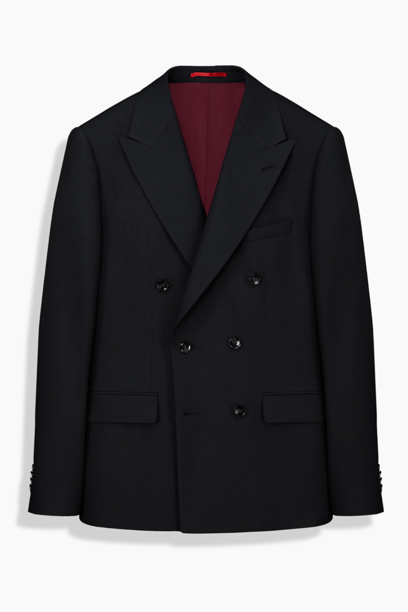 Moneta Slim Fit Siyah Takım Elbise - 2