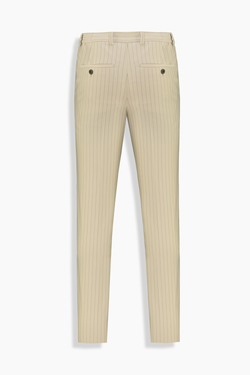 Moneta Siduri Relax Fit Bej Takım Elbise - 5