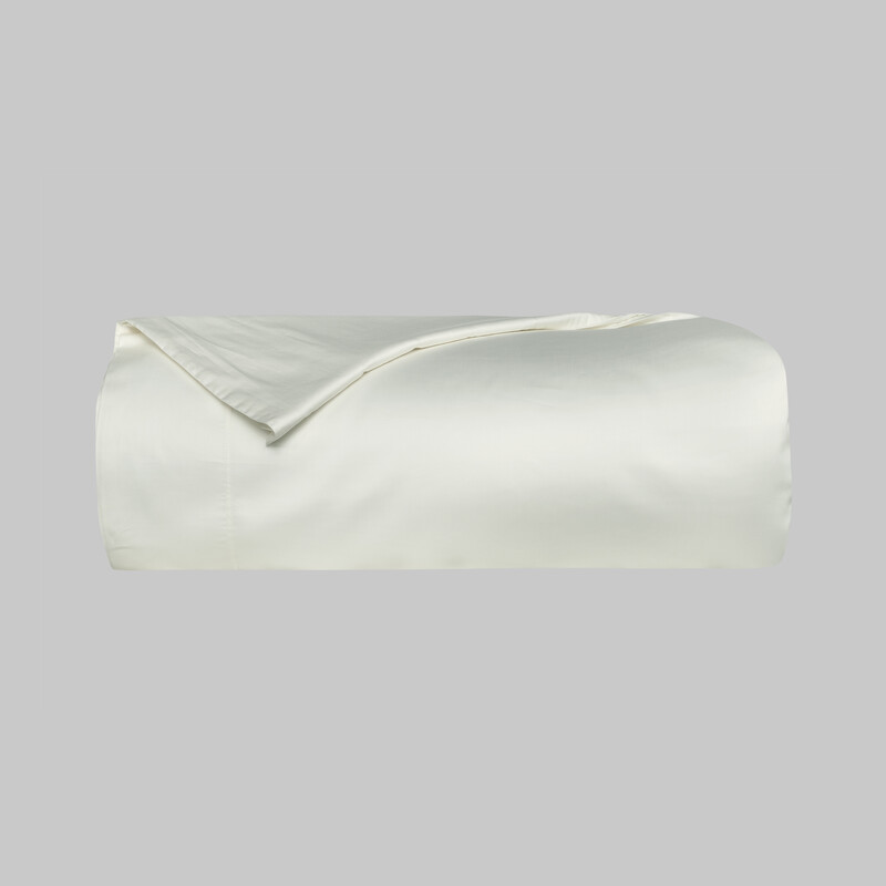 Monochrome Saten Nevresim Tek Kişilik Off Whıte 