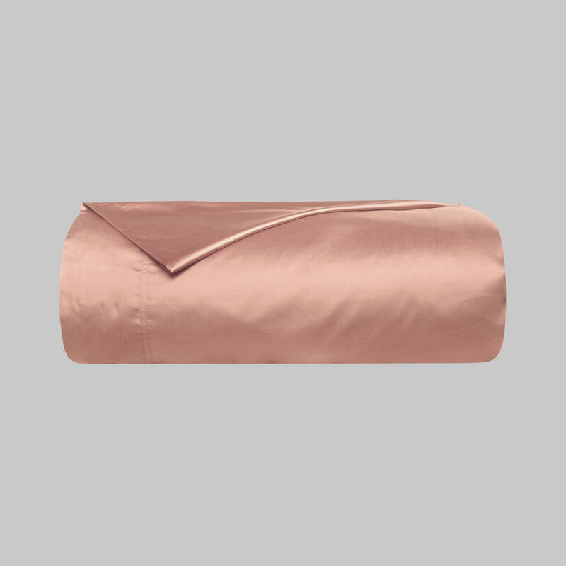 Monochrome Saten Nevresim Çift Kişilik Rose - 1