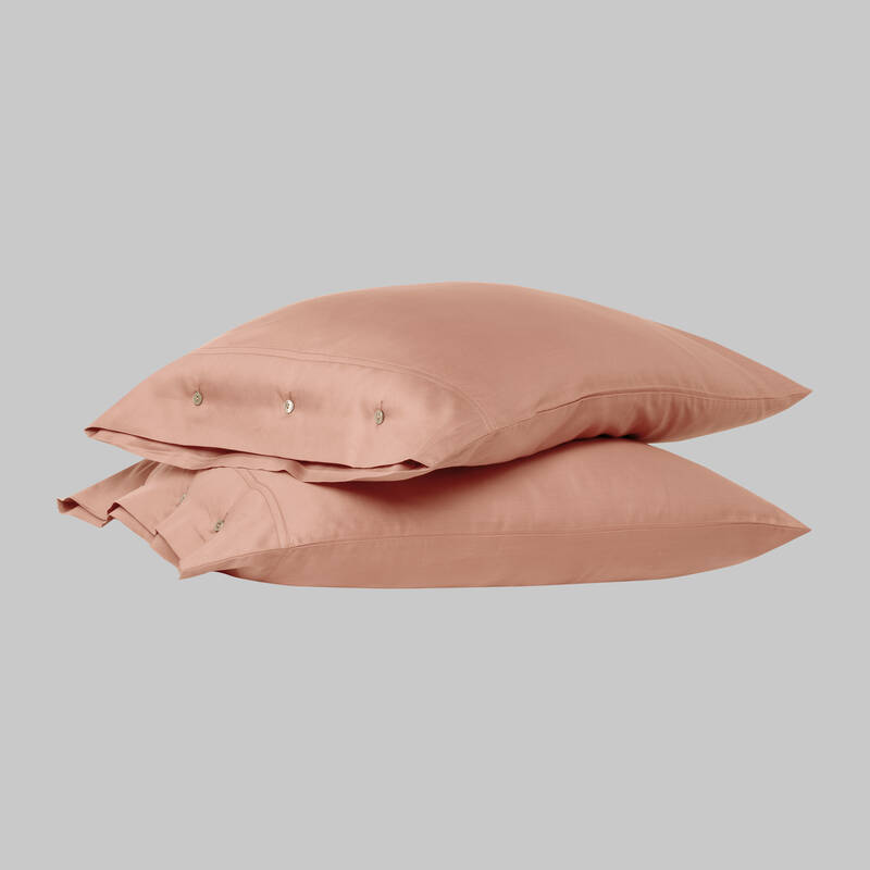 Monochrome Saten Yastık Kılıfı Rose - 1