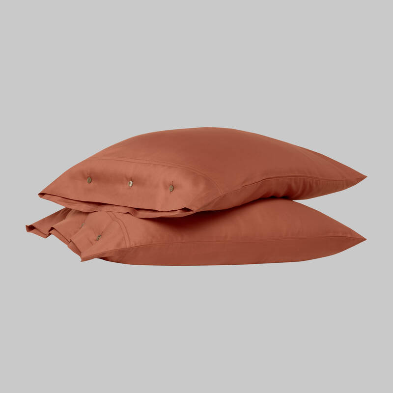 Monochrome Saten Yastık Kılıfı Garnet - 1