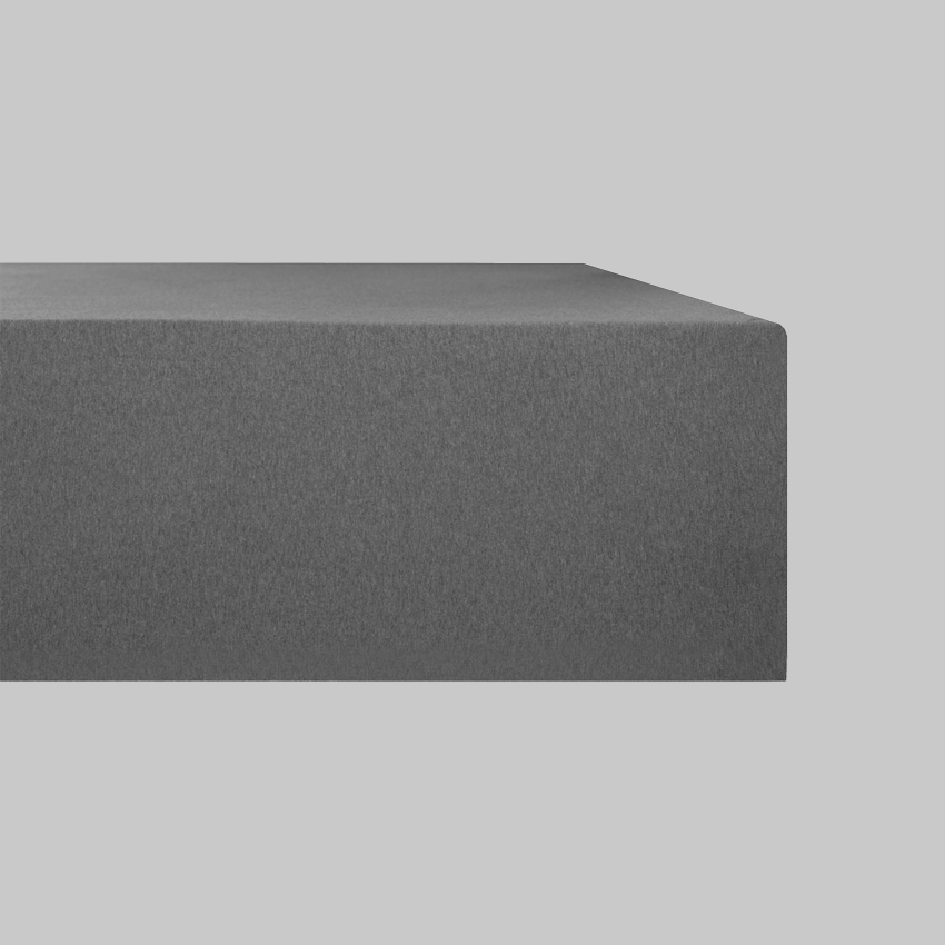 Mood Comfort Casfer Fitted Çarşaf Tek Kişilik Koyu Gri - 3