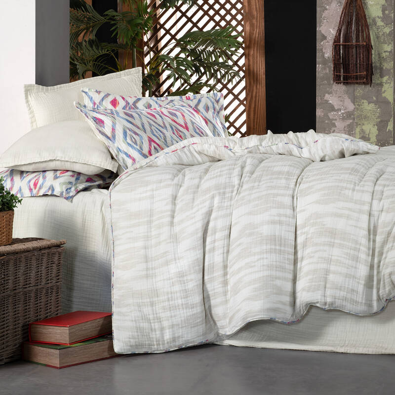 Mood Comfort Mayorka Tek Kişilik Mavi Nevresim Takımı - 1