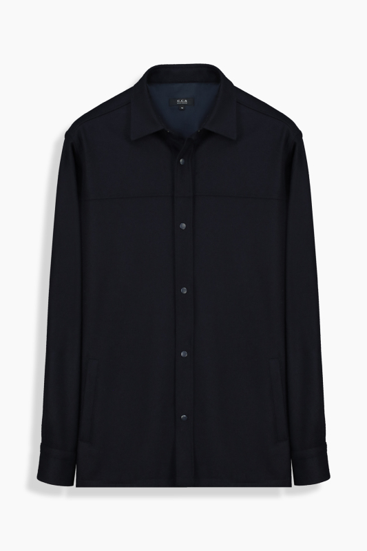 Moreno Regular Uzun Kol Lacivert Gömlek 