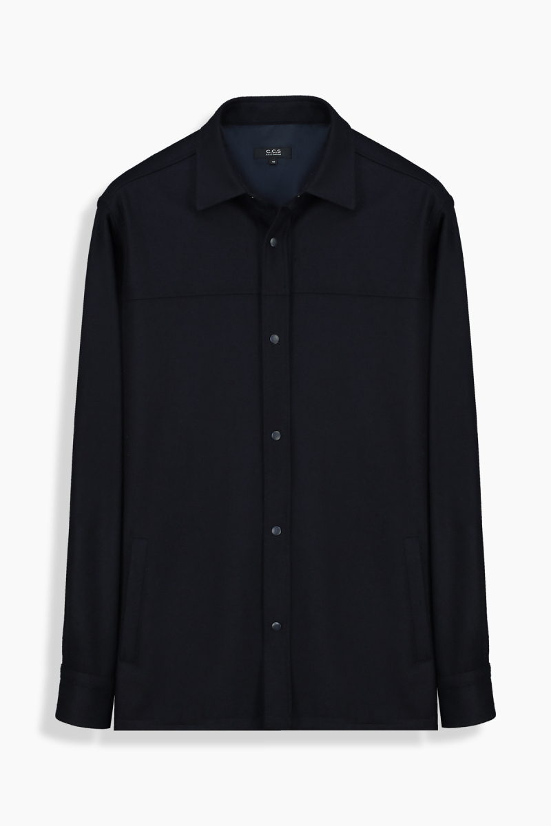 Moreno Regular Uzun Kol Lacivert Gömlek - 1