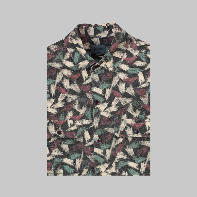 Moresco Desenli Gömlek Ceket - 3