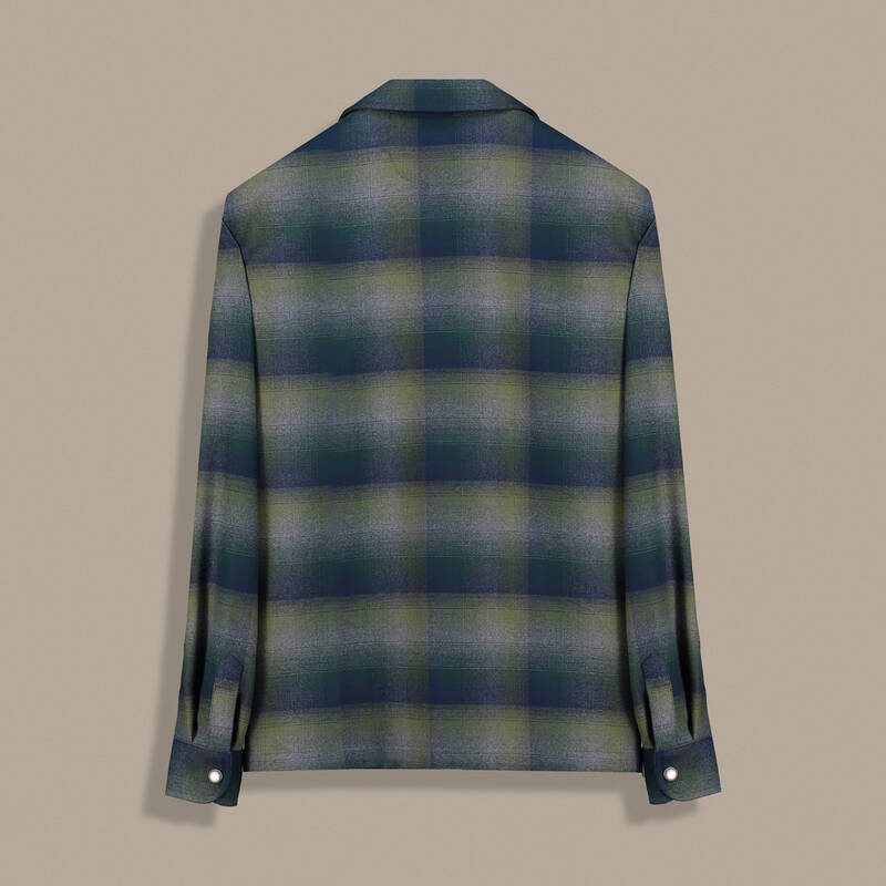 Moresco Slim Koyu Yeşil Gömlek Ceket - 2